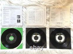 The Beatles Paul McCartney John Lennon Yoko Ono Vinyl 7 EP Lot 10 Japan Issue