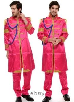 The Beatles Pepper's Lonely Hearts Club Band John Lennon Costume Uniforme New