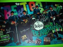 The Beatles Pinball Machine Translite Art John Lennon George Harrison Paul Ringo