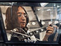 The Beatles Poster Set of 4 Framed Vintage Japan Rare Paul McCartney John Lennon