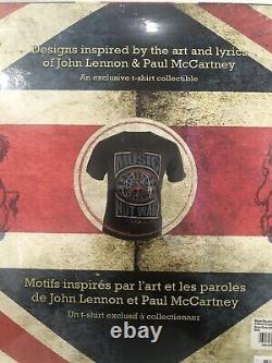 The Beatles Rare Tshirt Complete Set 4/4 Insp By John Lennon & Paul McCartney