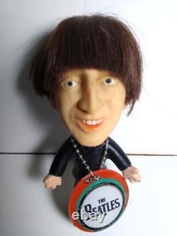 The Beatles Remco Doll John Lennon Doll Original Nems 1964 Hard Body + Keychain