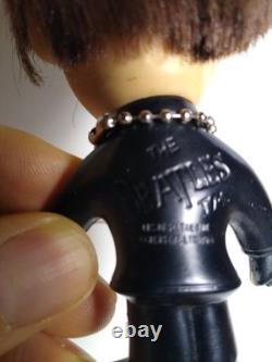 The Beatles Remco Doll John Lennon Doll Original Nems 1964 Hard Body + Keychain