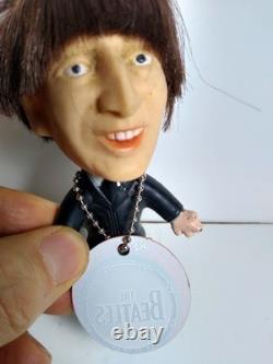 The Beatles Remco Doll John Lennon Doll Original Nems 1964 Hard Body + Keychain