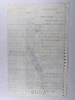 The Beatles Royalty Statement John Lennon'I Will' Original January/June 1970