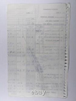 The Beatles Royalty Statement John Lennon'I Will' Original January/June 1970