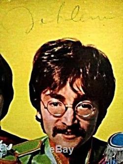 The Beatles Signed Album SGT Peppers John Lennon Paul McCartney
