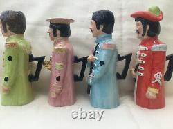 The Beatles. Toby Jugs. Beatle Figures. Sgt pepper. John Lennon. NOT rolling stones