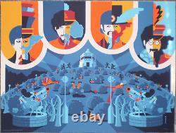 The Beatles Tom Whalen Yellow Submarine 5 Print Folio Poster #d /797 John Lennon