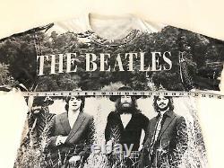 The Beatles Vintage 90s AOP All Over Print Band T-shirt John Lennon Very Rare