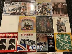 The Beatles Vinyl Lot 55 Records Lps Anthology Capitol Label Sealed John Lennon