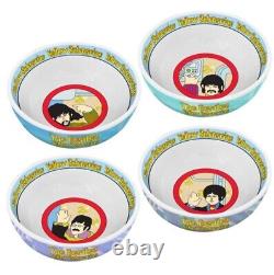 The Beatles Yellow Submarine Kitchen Bowl Set John Lennon Paul McCartney George