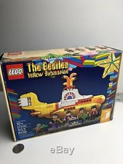 The Beatles Yellow Submarine Lego 21306 New, Factory Sealed