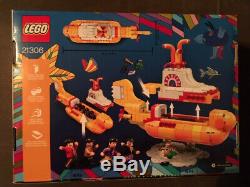 The Beatles Yellow Submarine Lego 21306 New, Factory Sealed