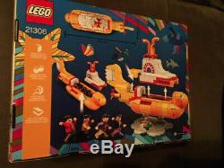 The Beatles Yellow Submarine Lego 21306 New, Factory Sealed