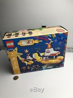 The Beatles Yellow Submarine Lego 21306 New, Factory Sealed