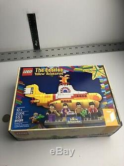 The Beatles Yellow Submarine Lego 21306 New, Factory Sealed