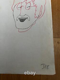 The Beatles-Yellow Submarine-Original Production Drawing-John Lennon-1968