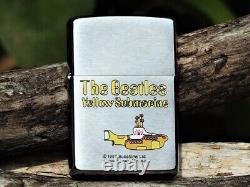 The Beatles Yellow Submarine Zippo Lighter John Lennon, Paul McCartney Rare