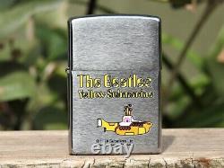 The Beatles Yellow Submarine Zippo Lighter John Lennon, Paul McCartney Rare