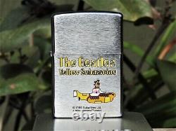 The Beatles Yellow Submarine Zippo Lighter John Lennon, Paul McCartney Rare