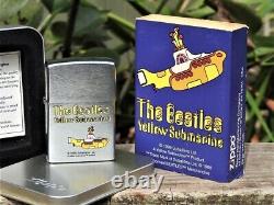 The Beatles Yellow Submarine Zippo Lighter John Lennon, Paul McCartney Rare