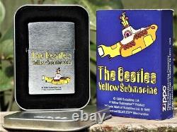 The Beatles Yellow Submarine Zippo Lighter John Lennon, Paul McCartney Rare