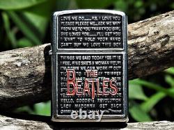 The Beatles Zippo Lighter Song John Lennon, Paul McCartney, George & Ringo