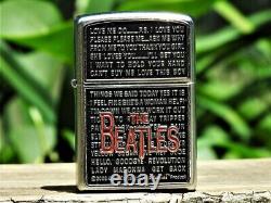 The Beatles Zippo Lighter Song John Lennon, Paul McCartney, George & Ringo