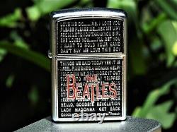 The Beatles Zippo Lighter Song John Lennon, Paul McCartney, George & Ringo