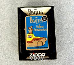 The Beatles Zippo Lighter Yellow Submarine Rare John Lennon, Paul McCartney