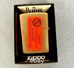 The Beatles Zippo Lighter Yellow Submarine Rare John Lennon, Paul McCartney