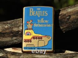 The Beatles Zippo Lighter Yellow Submarine Rare John Lennon, Paul McCartney