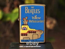 The Beatles Zippo Lighter Yellow Submarine Rare John Lennon, Paul McCartney