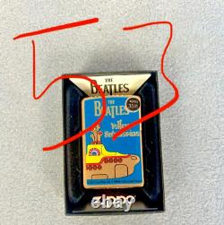 The Beatles Zippo Lighter Yellow Submarine Rare John Lennon, Paul McCartney