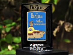 The Beatles Zippo Lighter Yellow Submarine Rare John Lennon, Paul McCartney