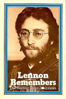 The Beatles/john Lennon//lennon Remembers/first Edition//ultra Rare//ultra Rare