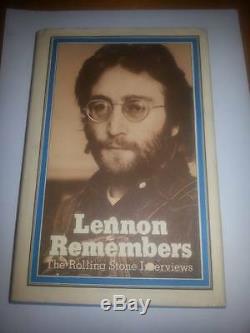 The Beatles/john Lennon//lennon Remembers/first Edition//ultra Rare//ultra Rare