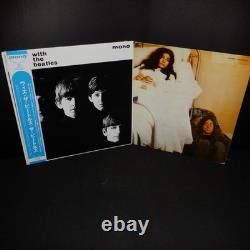 The Beatles vinyl LP LOT x2 With The Beatles JAPAN + Life With The Lions JAPAN