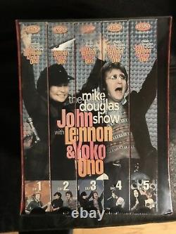The Mike Douglas Show John Lennon & Yoko Ono 5 VHS Box Set