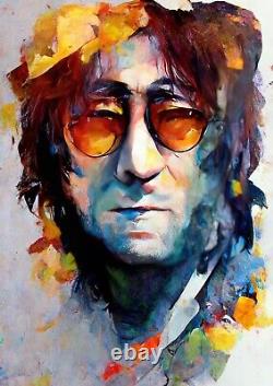 The beatles portraits John Lennon, Paul McCartney, George Harrison, Ringo Starr