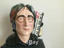 Toby jug. Yoko Ono. John Lennon. Jug. Beatles. Music. CD. Record. LP. Sgt pepper