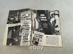 Tribute To John Lennon & The Beatles Vintage US Magazine Memorial Edition 73E88