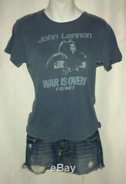 Trunk LTD John Lennon War Is Over Tee Shirt Limited Edition Beatles Collectible