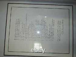 Two John Lennon Bag One roman numeral number Signed rare art lithograph 1970