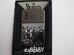 Ultra Rare Retired Beatles 2011 Group On Stage Zippo Lighter