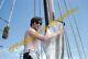 Unseen JOHN LENNON on Sailboat in Tahiti 1964 BEATLES ARCHIVAL Photo (11x14)