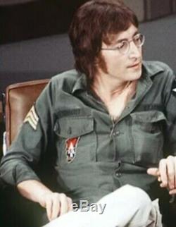 Us Army Vintage John Lennon Beatles Revolution Og107 Fatigue Shirt All Sizes