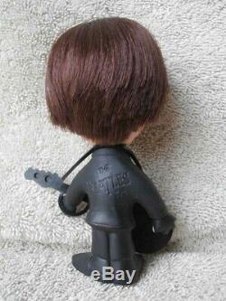 VERY NICE Vintage Remco JOHN LENNON BEATLES Figure Doll with Guitar Soft Body