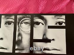 VINTAGE 1971 THIS IS NOT HERE Art Exhibit Poster YOKO ONO JOHN LENNON Beatles